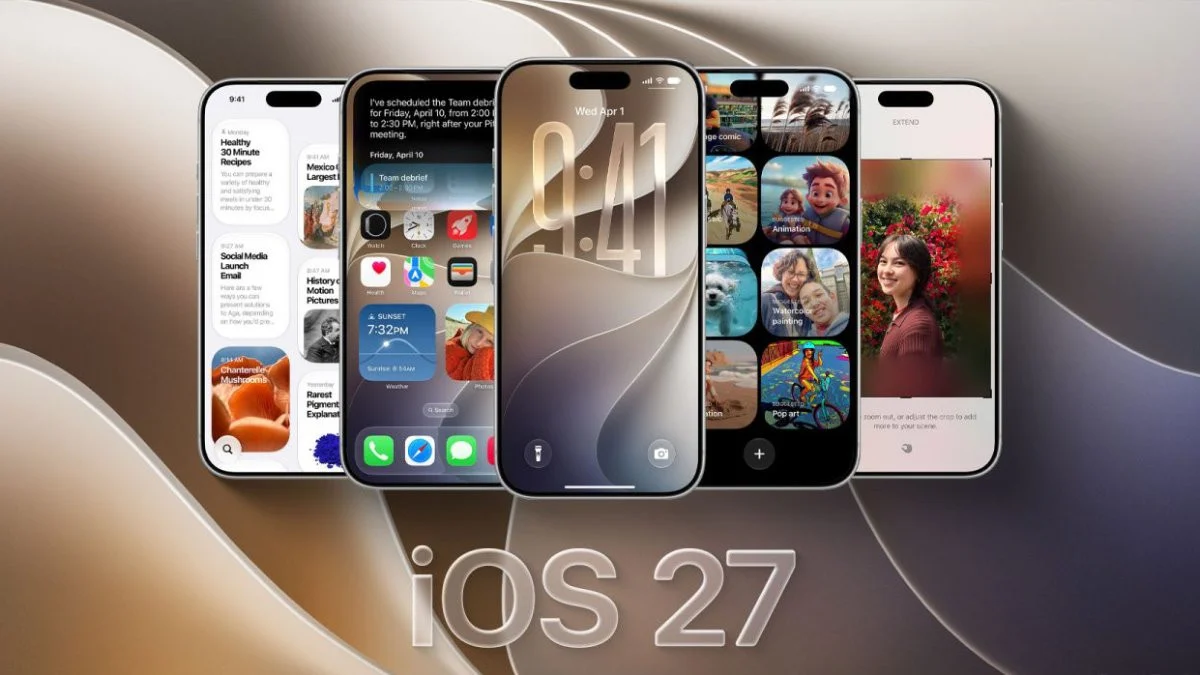 iOS 27 Liquid Glass ดีไซน์ใหม่ที่มาพร้อมพลังและ AI