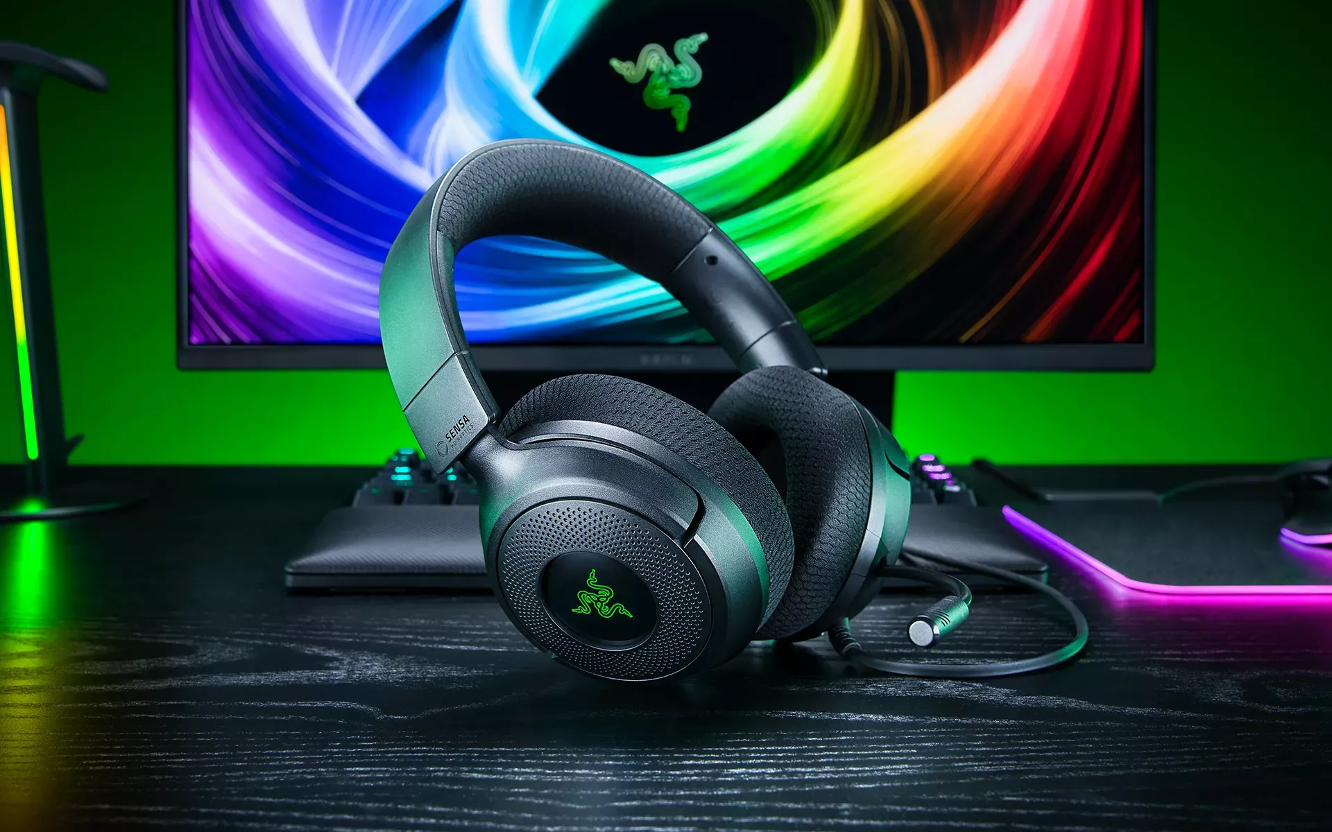 หูฟังเกมมิ่งแบบสั่นสะเทือน เปลี่ยนเสียงเกมให้กลายเป็นแรงสั่นด้วย Razer Kraken V4 X