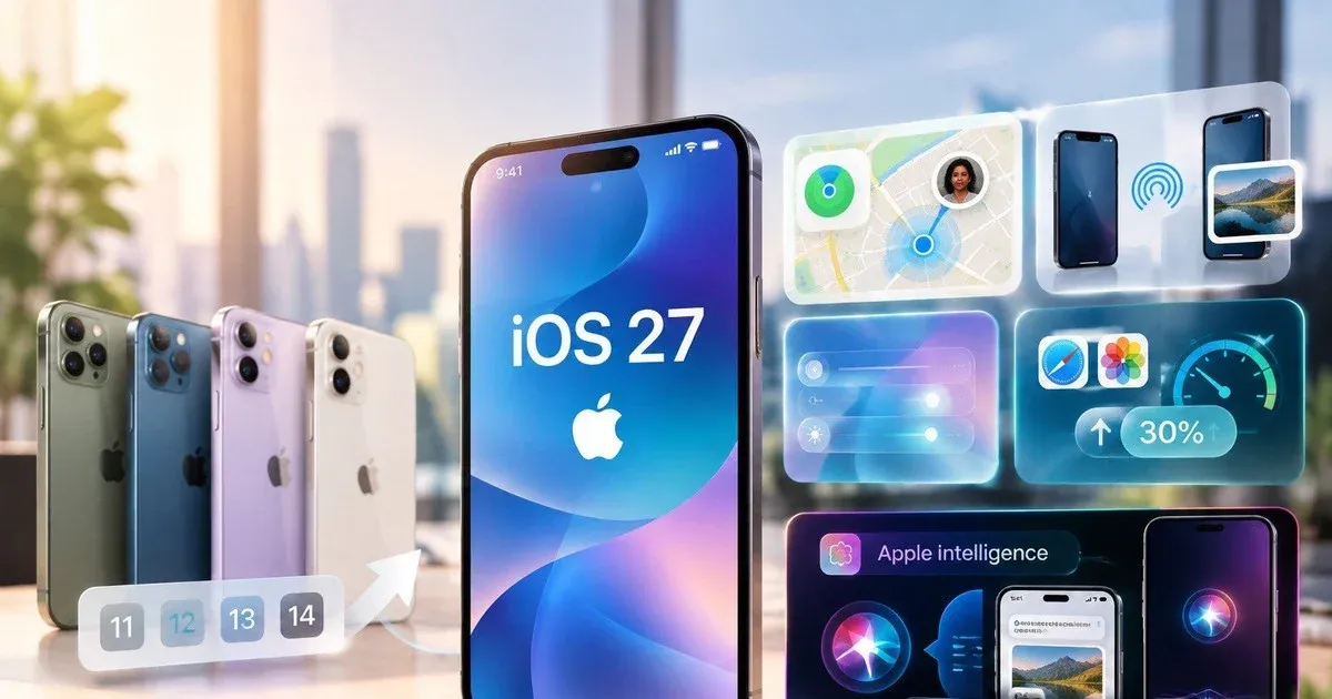 iOS 27 เปลี่ยนไอโฟนรุ่นเก่าให้ลื่นขึ้นแบบรู้สึกได้
