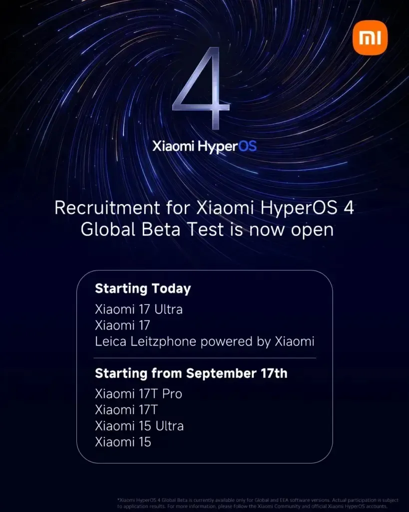 HyperOS 4 และ ColorOS 17 มือถือรุ่นไหนได้อัปเดตบ้าง