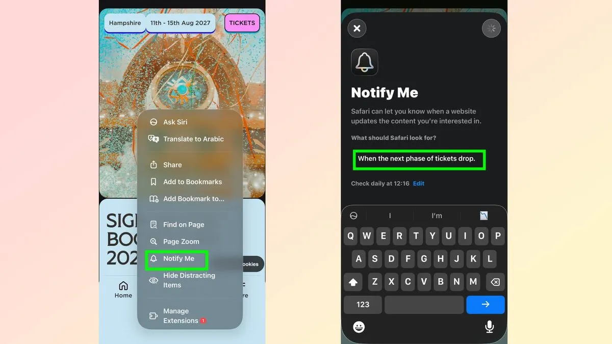 3 การตั้งค่า Safari ใน iOS 27 ที่ควรเปิดเพื่อการท่องเว็บแบบไม่เสียเวลา