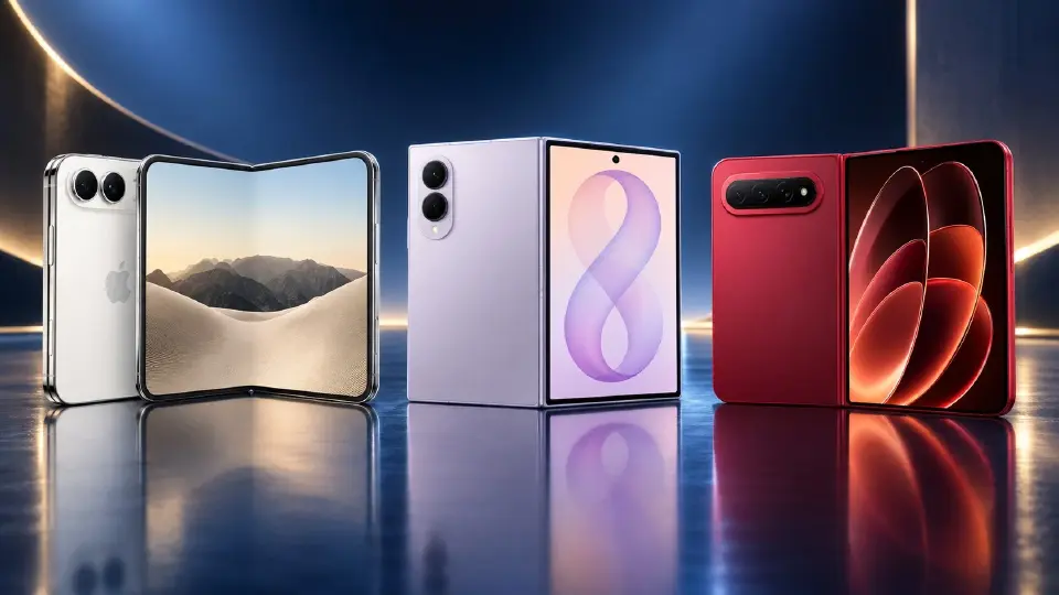 iPhone Duo vs Galaxy Z Fold 8 vs Xiaomi 18 Fold ศึกสมาร์ทโฟนจอพับเรือธงตัวไหนคุ้มสุด