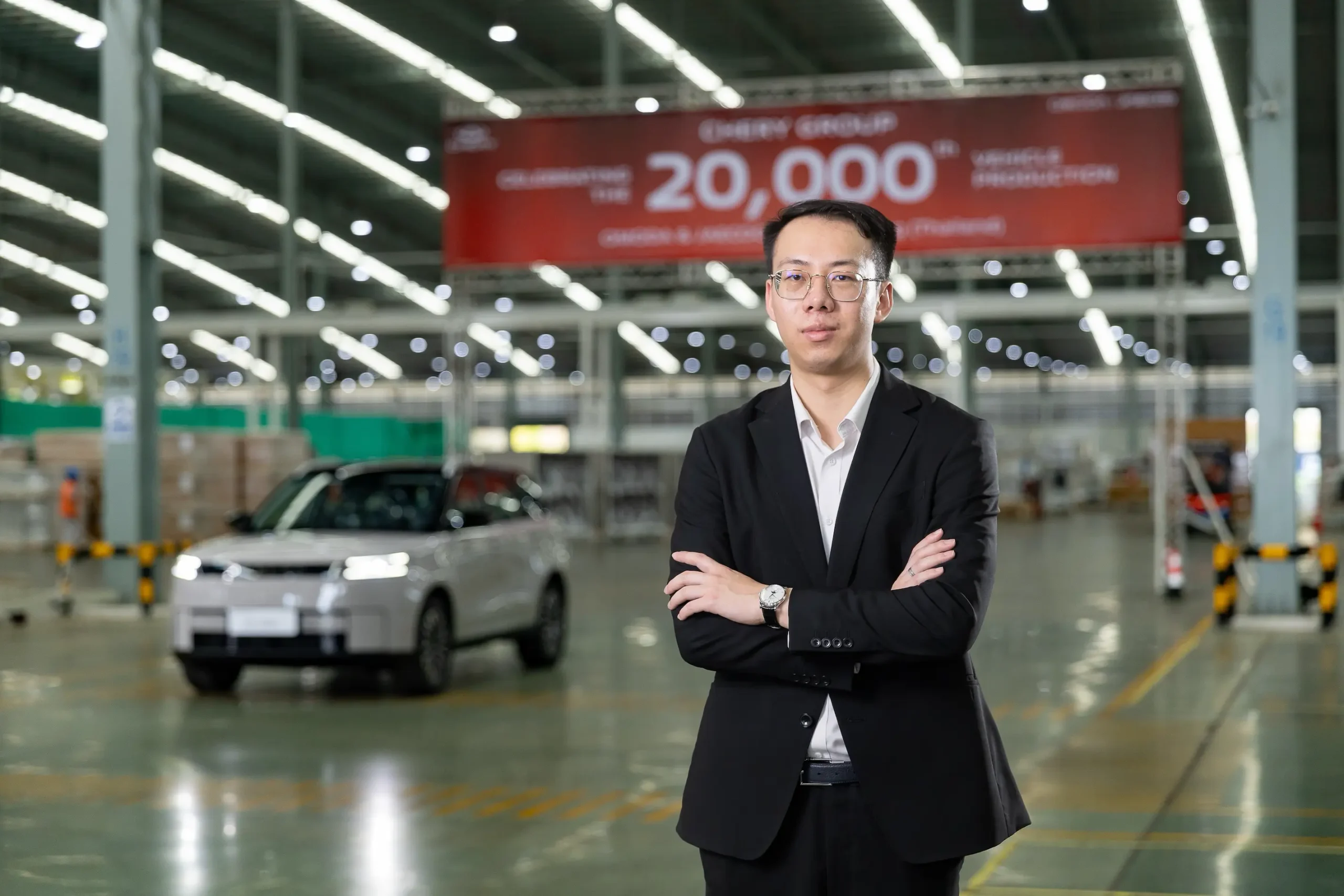 เชอรี่ กรุ๊ปเร่งผลิต EV ครบ 20,000 คัน สัญญาณศึกแข่งขันใหม่ในตลาดรถไฟฟ้า
