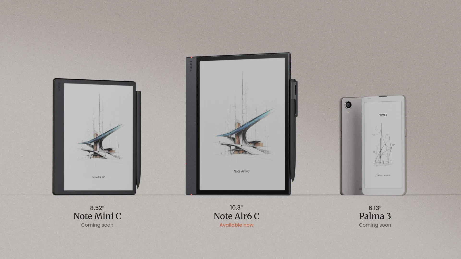 สามรุ่นใหม่จาก Boox พลิกเกม e-ink tablet ให้ใกล้แท็บเล็ตจริงมากขึ้น