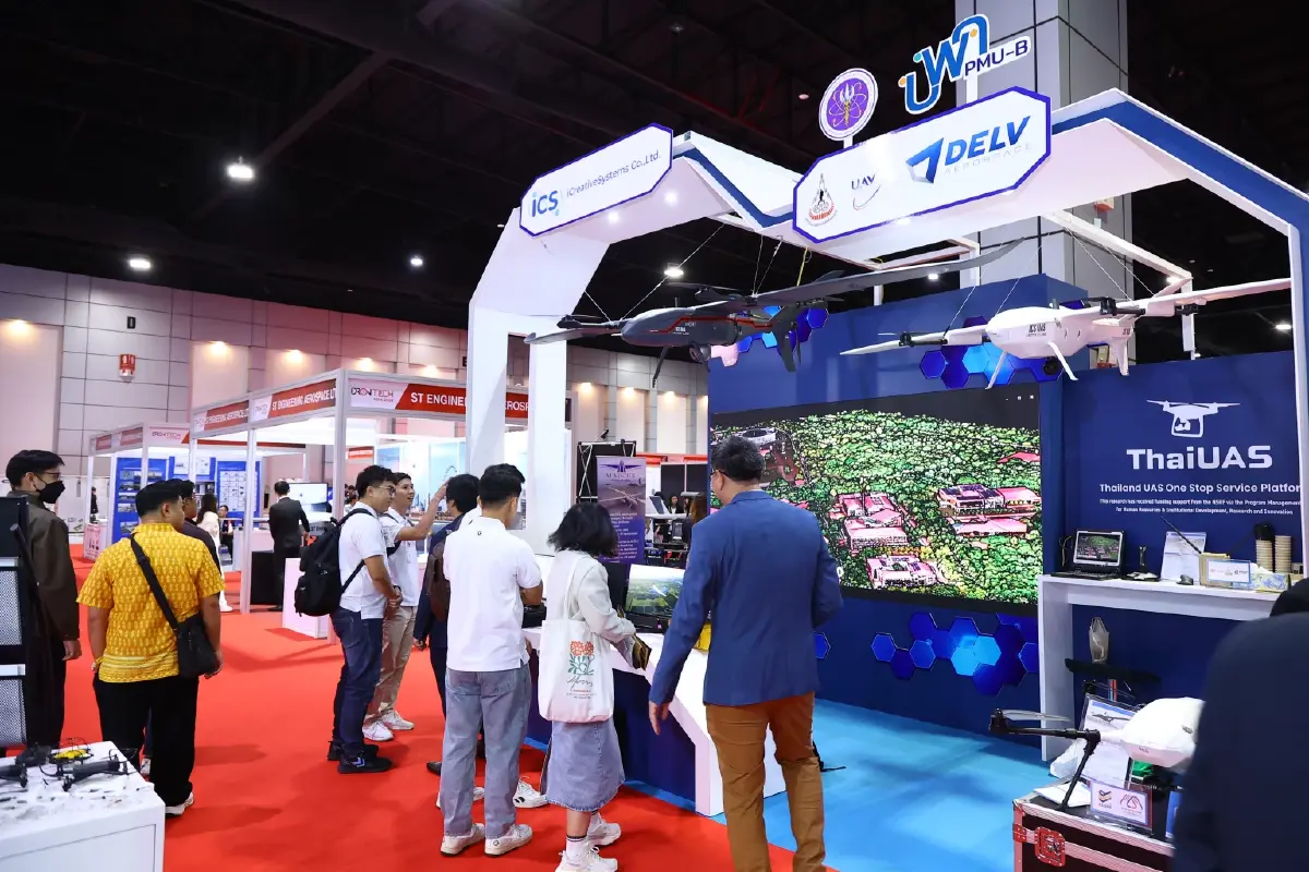 DroneTech Asia เวทีโดรนอาเซียนขยายเศรษฐกิจเพดานบินต่ำ