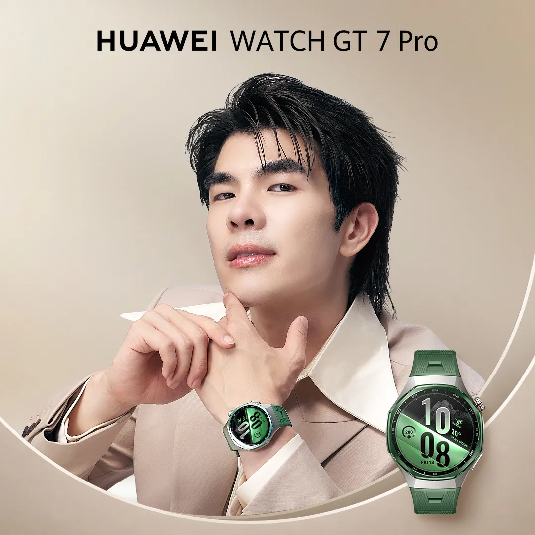 สมาร์ทวอทช์พรีเมียมบวกเซเลบริตี้ กลยุทธ์ใหม่ของ HUAWEI WATCH GT 7