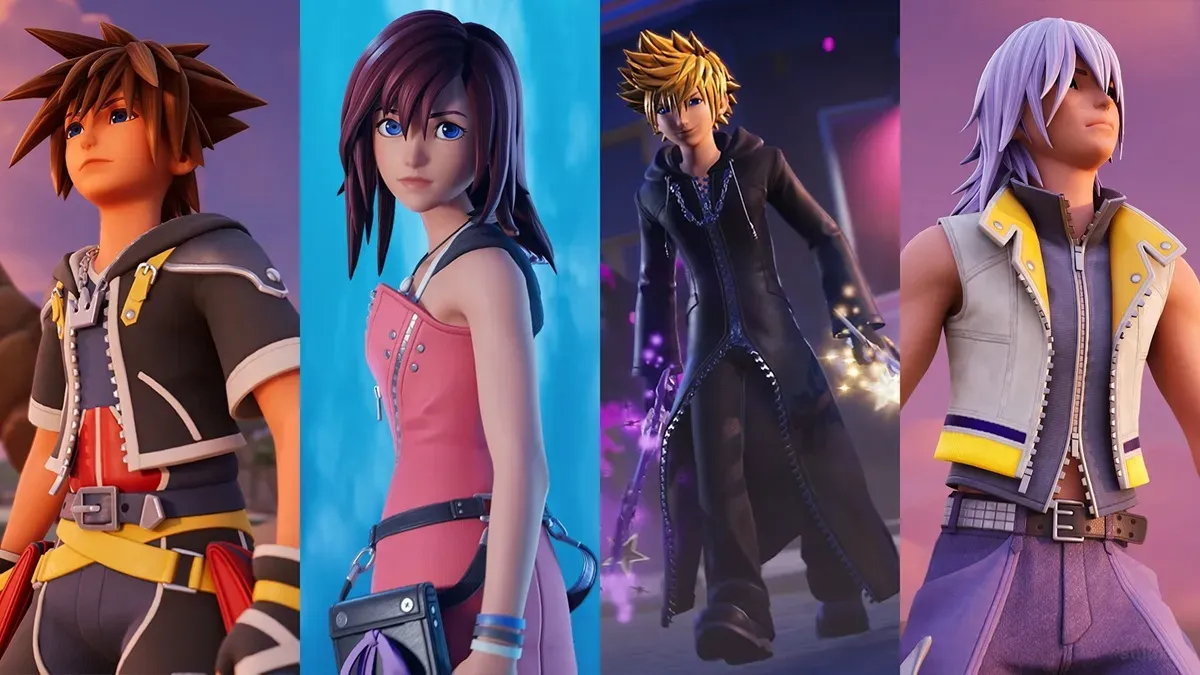 คู่มือซื้อสกิน Fortnite collaboration ใหญ่ล่าสุด Kingdom Hearts และ Cyberpunk
