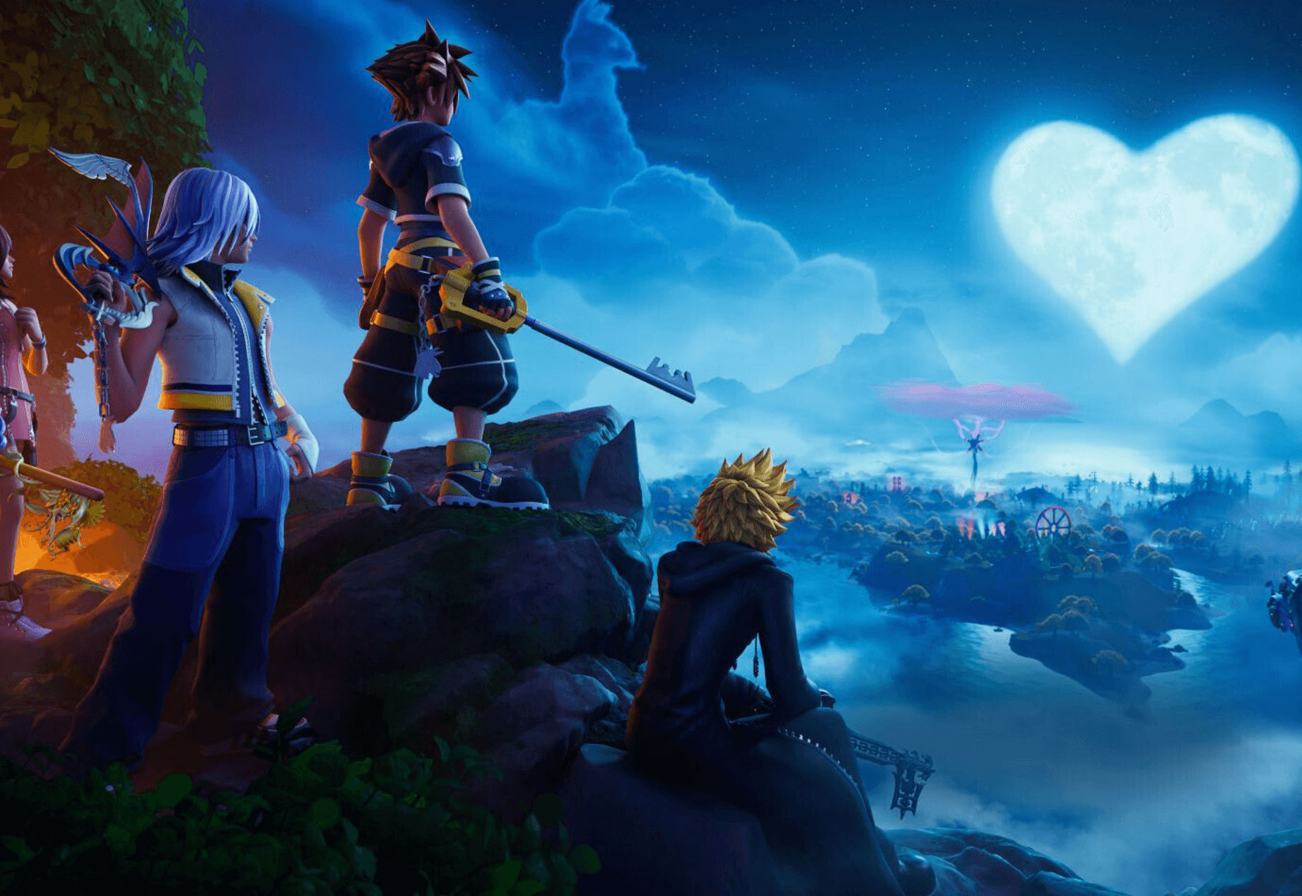 Kingdom Hearts และ Cyberpunk Edgerunners ยึด Item Shop Fortnite ซีซันนี้