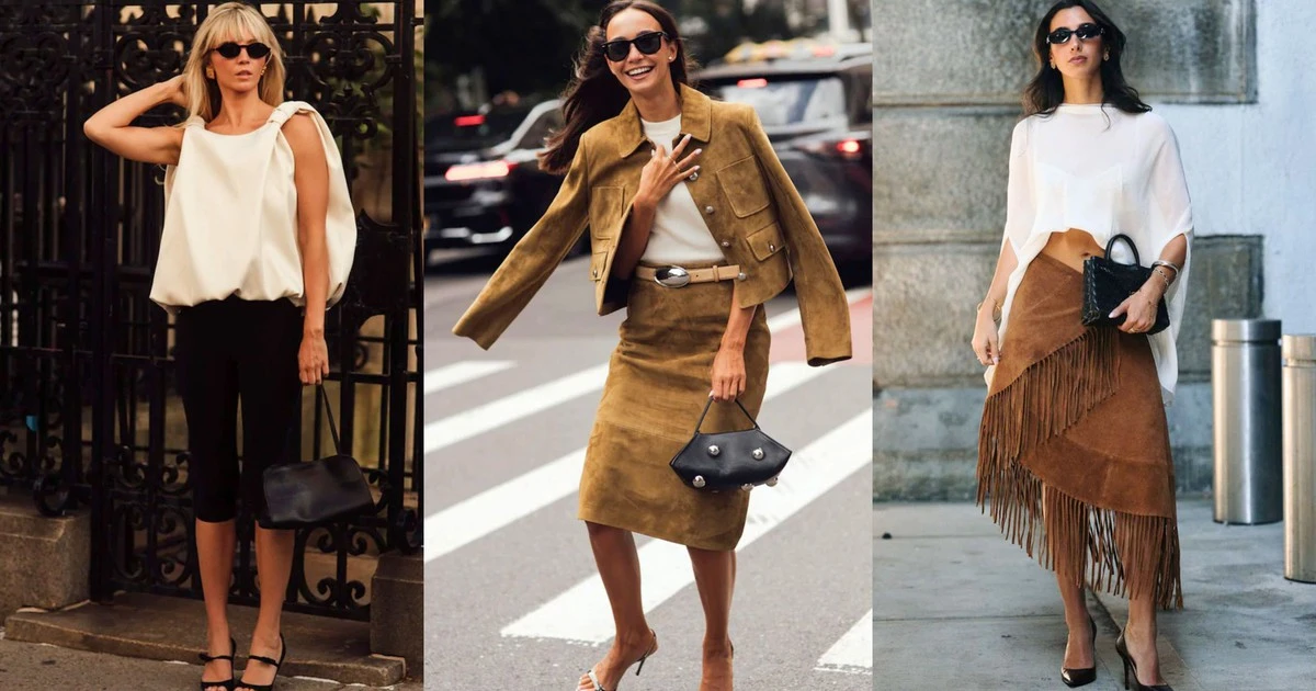 สำรวจสีจัดและซิลูเอตใหม่จากแฟชั่นวีค street style นิวยอร์ก