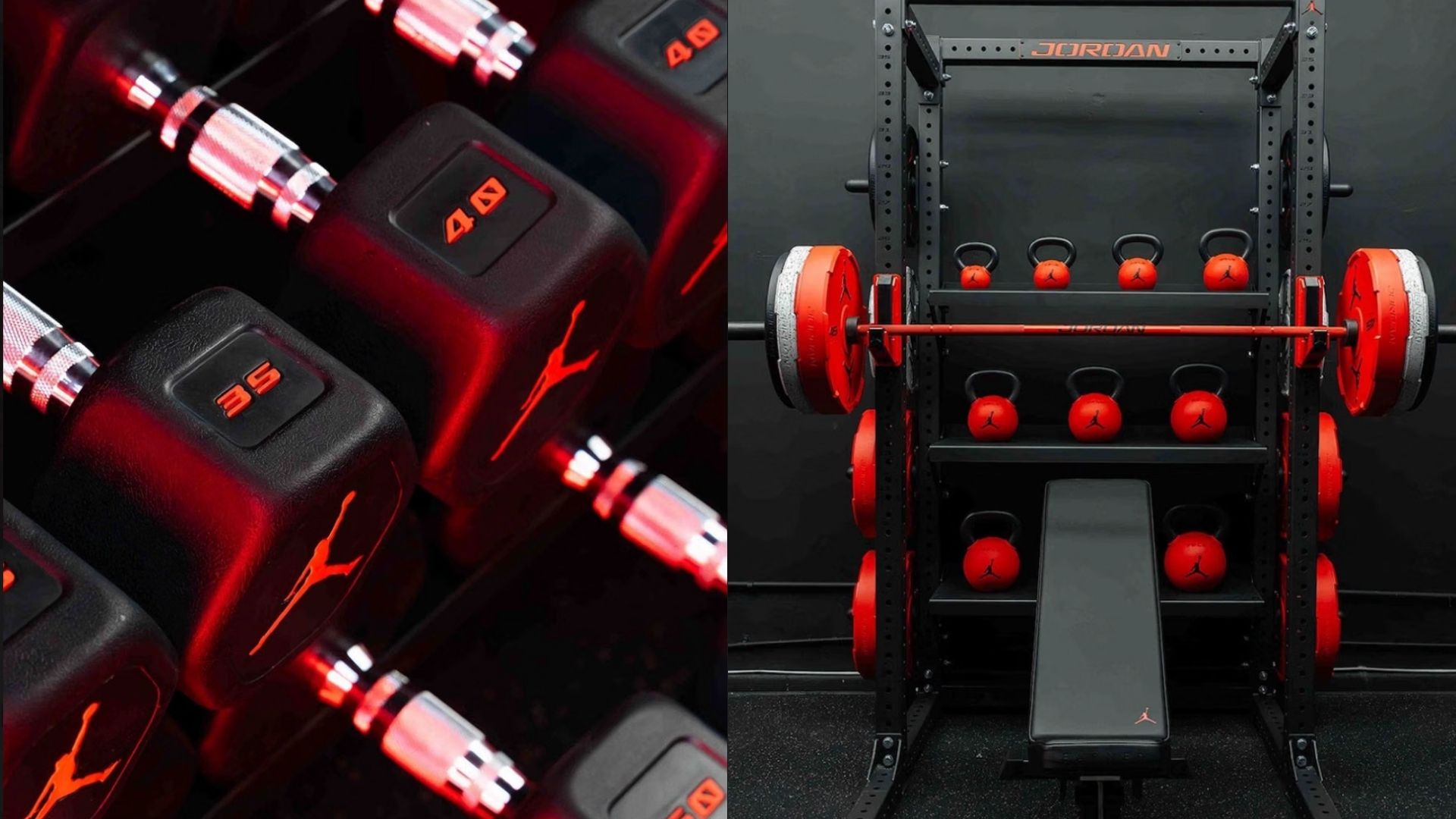 เมื่อรองเท้าเข้าไปอยู่ในยิม Jordan Strength พลิกเกมอุปกรณ์ฝึกความแข็งแรง