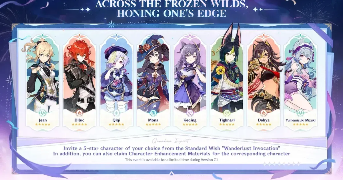 Genshin Impact 7.1 อัปเดตครบรอบพร้อม Vesna Vodyanitsa และศึกเนื้อเรื่องสุดเดือด