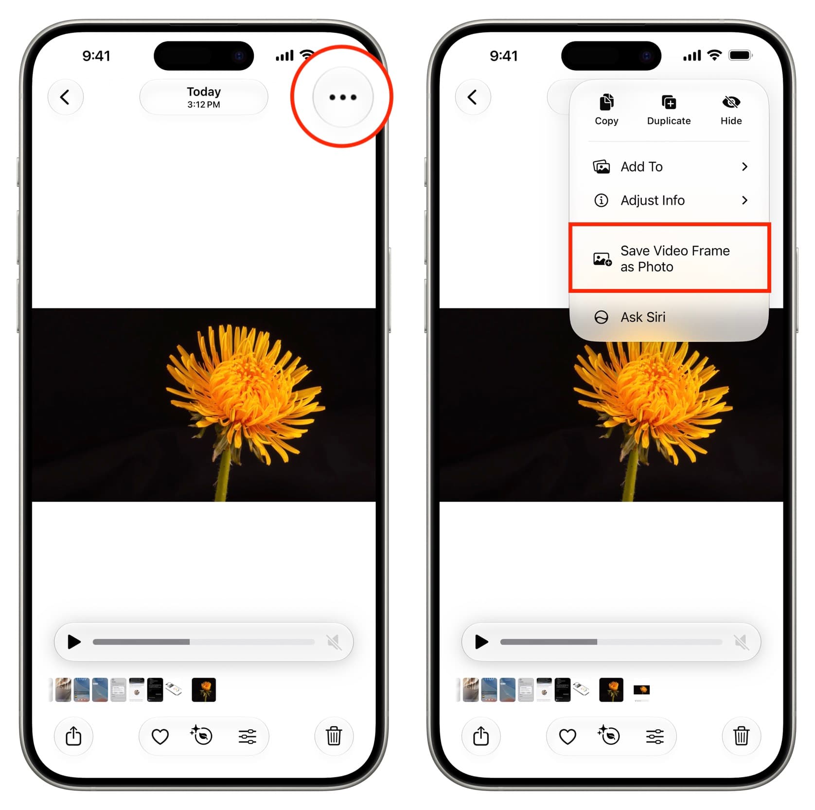 คู่มือใช้แอปรูปภาพ iOS 27 ดึงเฟรมวิดีโอและจัดระเบียบเร็วขึ้น