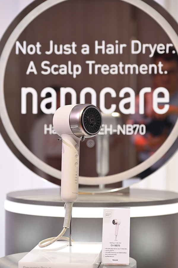 จากไดร์เป่าผมสู่สปาหนังศีรษะทุกเช้า ด้วย Panasonic nanocare EH-NB70