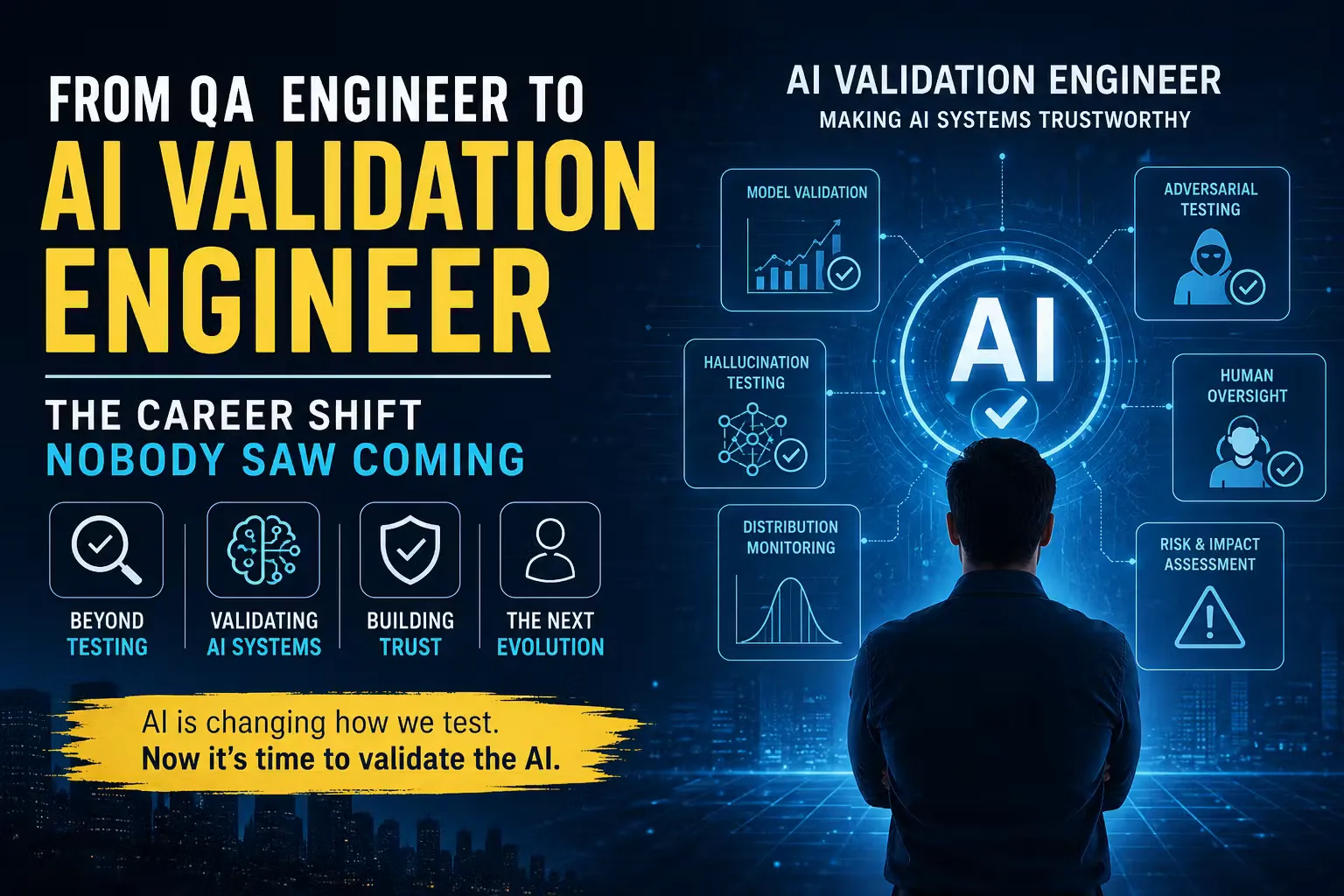 จาก QA สู่วิศวกร AI validation เส้นทางใหม่ของอาชีพวิศวกรซอฟต์แวร์