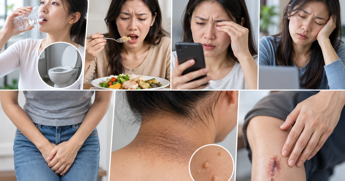 7 สัญญาณเตือนน้ำตาลสูงที่มักมองข้าม และวิธีกินให้ระดับน้ำตาลนิ่ง