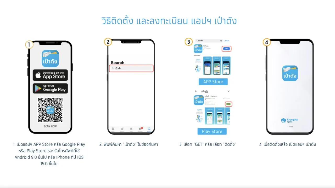 วิธีรับสิทธิ 1,000 บาท ผ่านแอปเป๋าตัง เพื่อใช้ไทยช่วยไทยพลัส เฟส 2