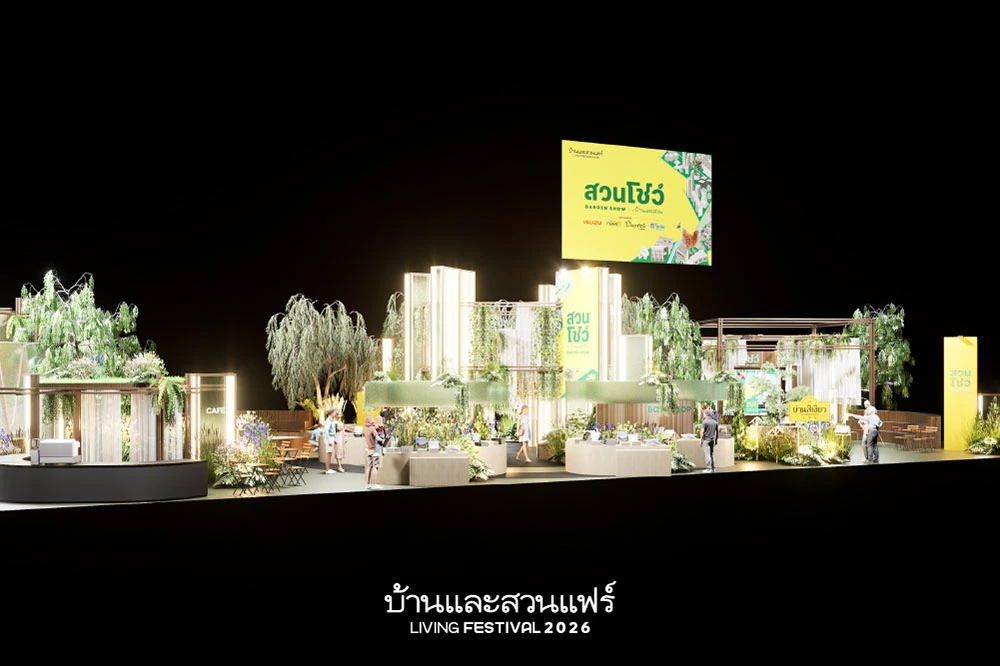 Living Festival ไกด์ครบครันแฟร์บ้านและสวนที่ต้องไป