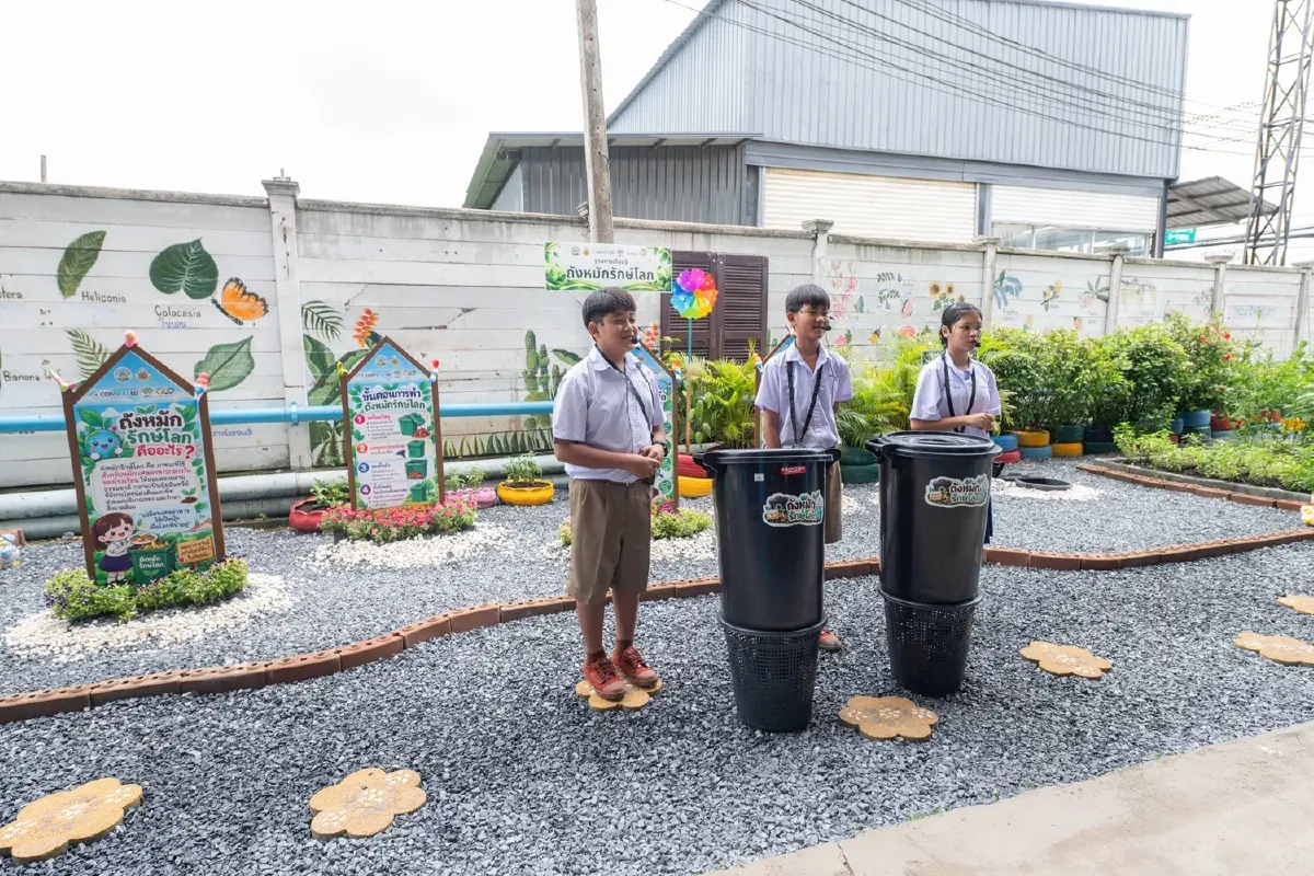 เมื่อบริษัทใหญ่พาโรงเรียนเรียนรู้การจัดการขยะอย่างเป็นระบบ