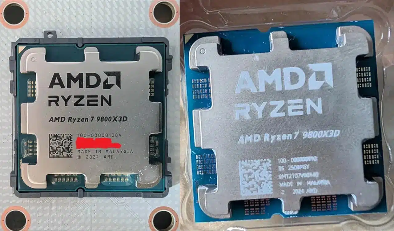 ระวัง CPU Ryzen 9800X3D ปลอม หลุดถึงหน้าร้าน วิธีตรวจให้รอด