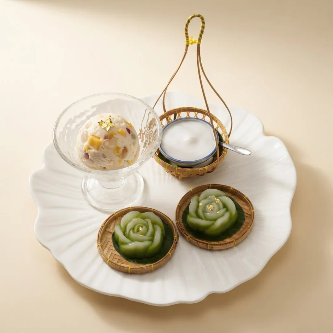 ขนมไทยฟิวชั่นในมุมมองใหม่จากบาร์ขนมย่านเมืองเก่า