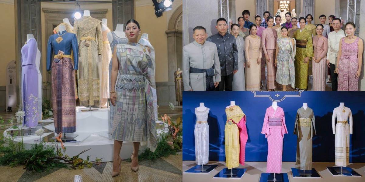 เมื่อชุดไทยพระราชนิยมก้าวขึ้นสู่โตเกียว รันเวย์
