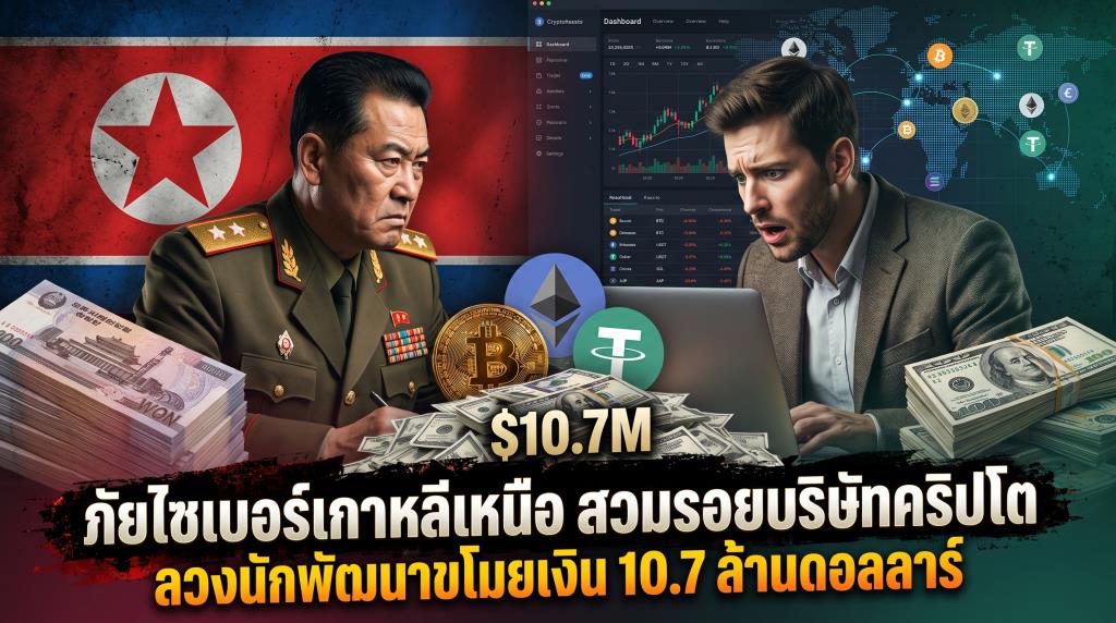 สัมภาษณ์งานปลอมหรือกับดักไซเบอร์เกาหลีเหนือ ขโมยคริปโตจากสายเทคทั่วโลก