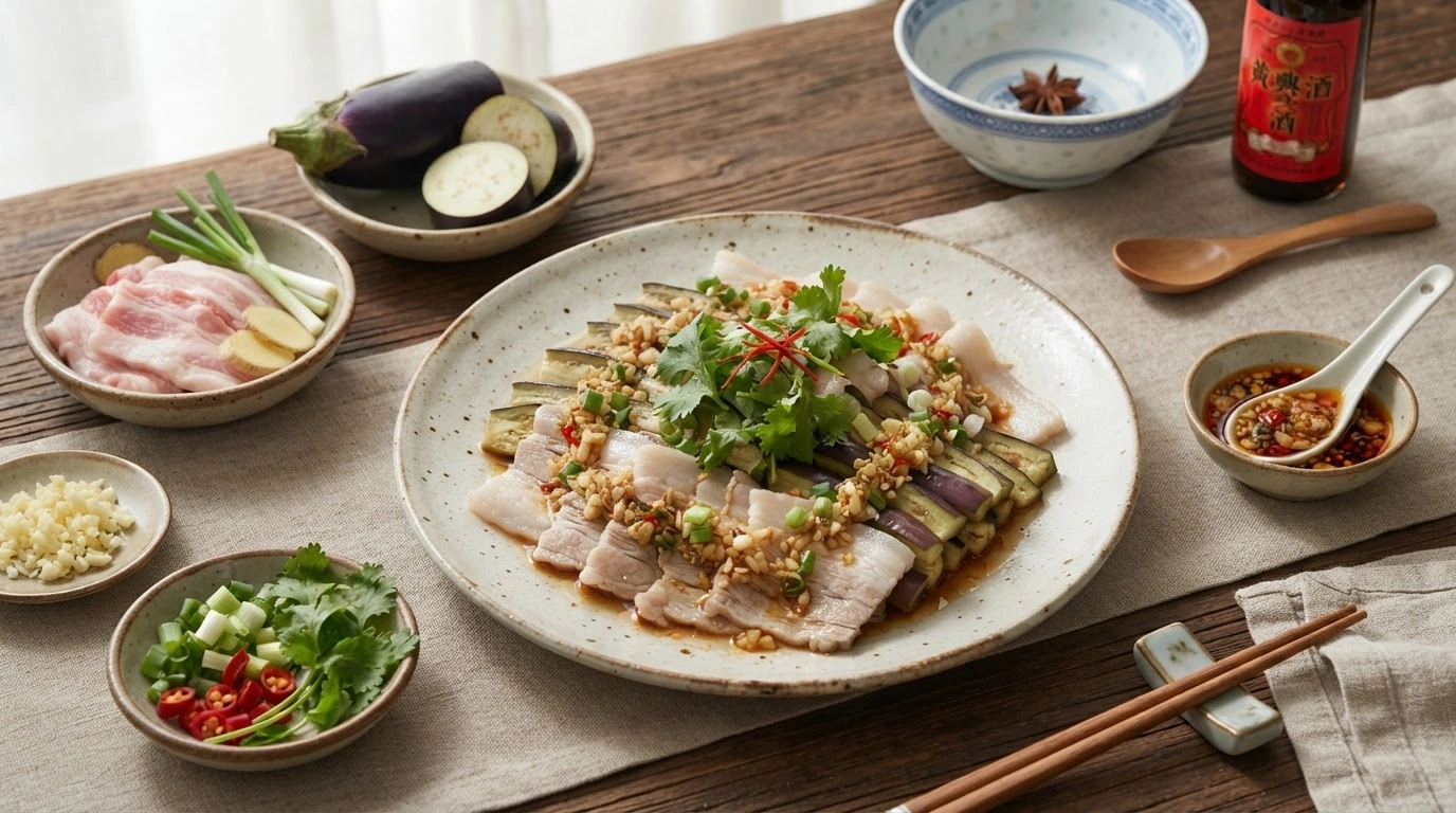เทคนิคเชฟปรุงหมูสามชั้นและคอหมูกรอบด้วยซอสหลากหลายสไตล์