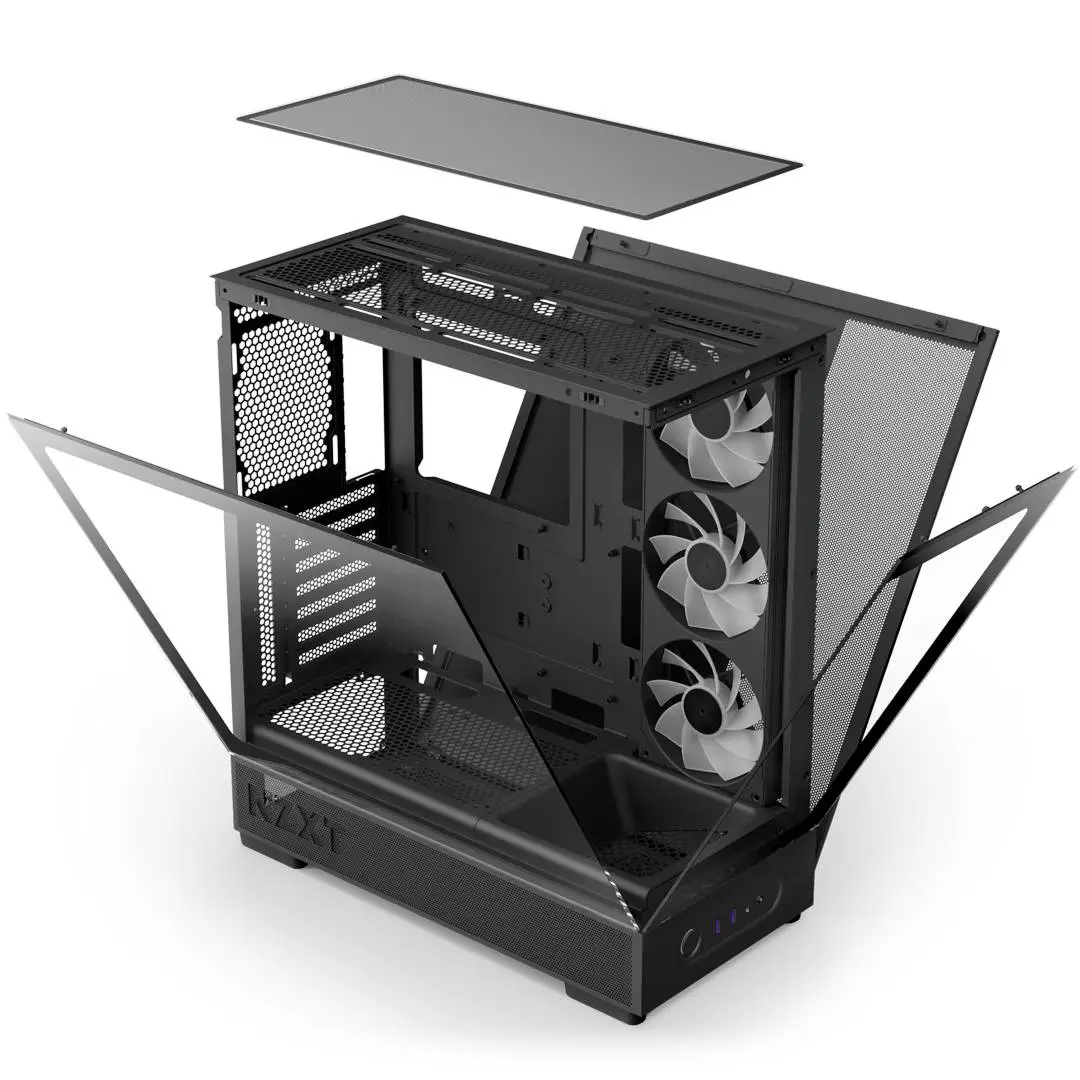 NZXT S5 RGB เคส dual-glass ทำให้สายประกอบงบจำกัดดูแพงขึ้น