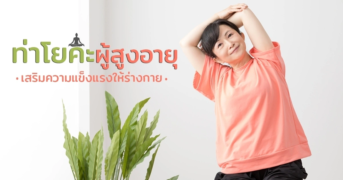 โยคะปลอดภัยสำหรับผู้สูงอายุ คู่มือเริ่มต้นแบบไม่ปวดข้อ