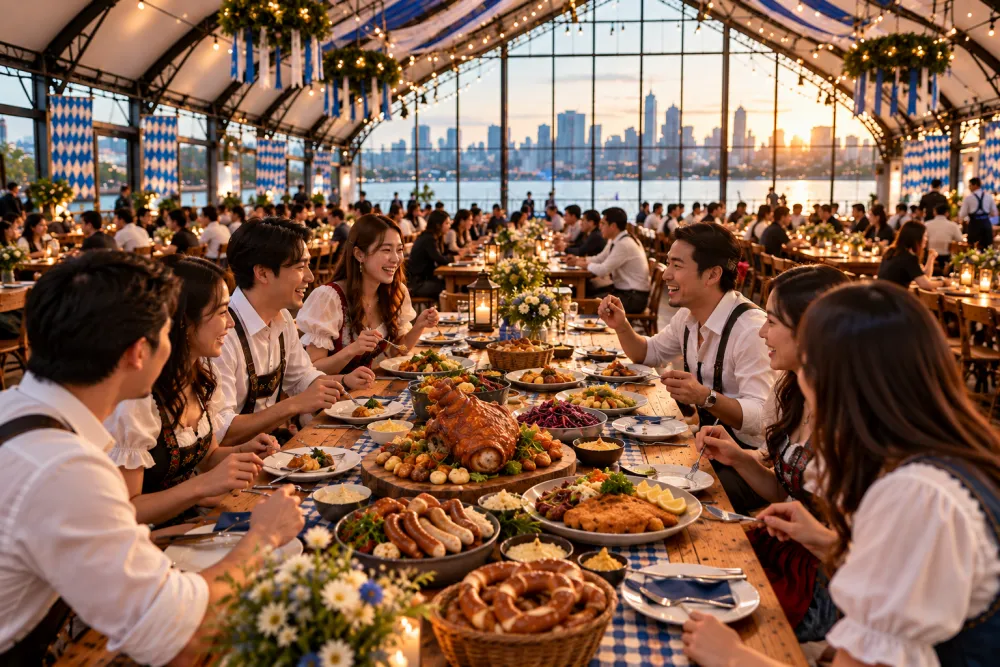 PokPok Oktoberfest เทศกาลเบียร์และอาหารเยอรมันริมแม่น้ำ
