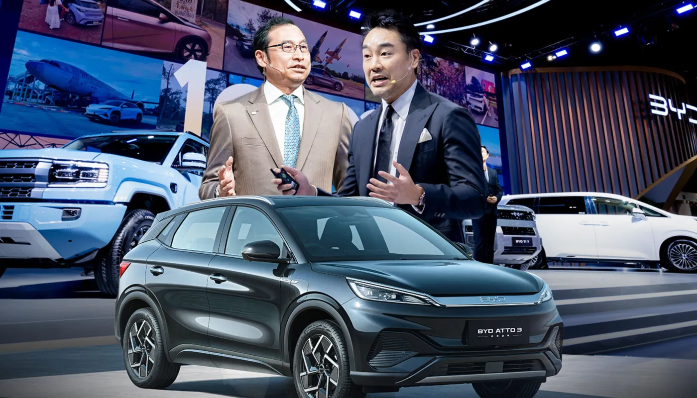 จากไลน์ประกอบสู่ฮับผลิตรถพลังงานใหม่ กลยุทธ์โรงงาน BYD ระยอง