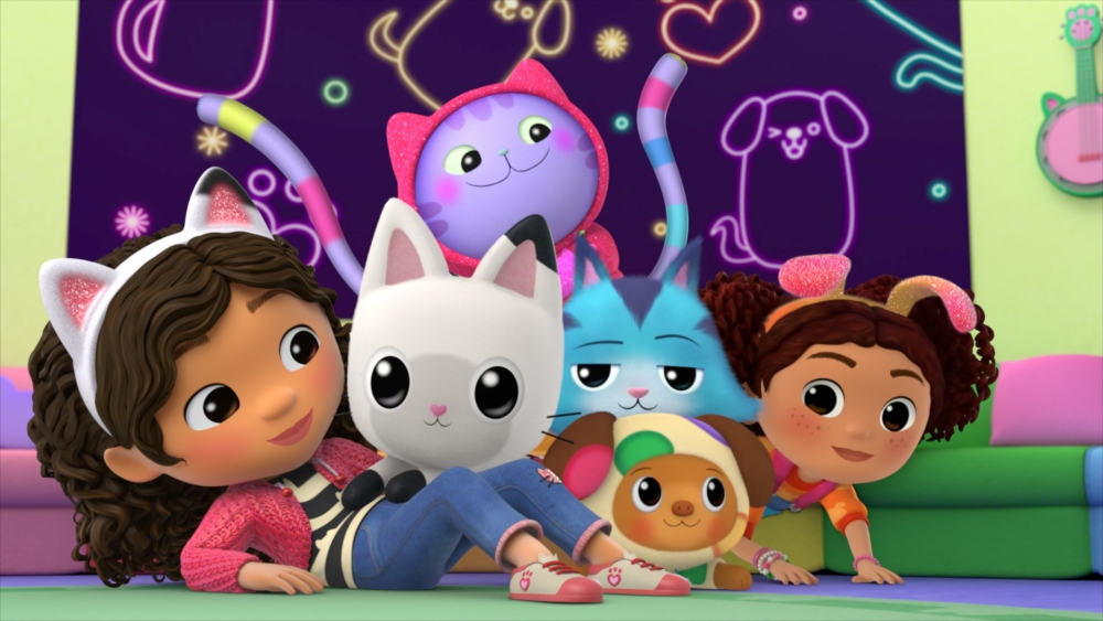 Netflix เด็ก เดินเกมยาว ปั้นจักรวาล Sesame Street และ Gabby's Dollhouse