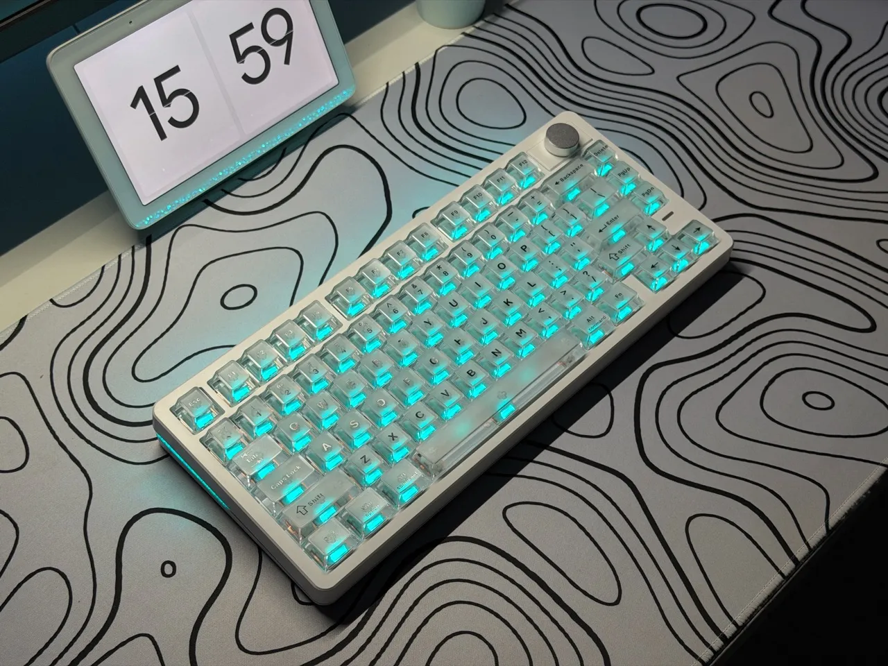 สวิตช์แม่เหล็กยึดบัลลังก์คีย์บอร์ดเกมมิ่ง ASUS TUF K4 และ EPOMAKER HE75 V2 นำเทรนด์