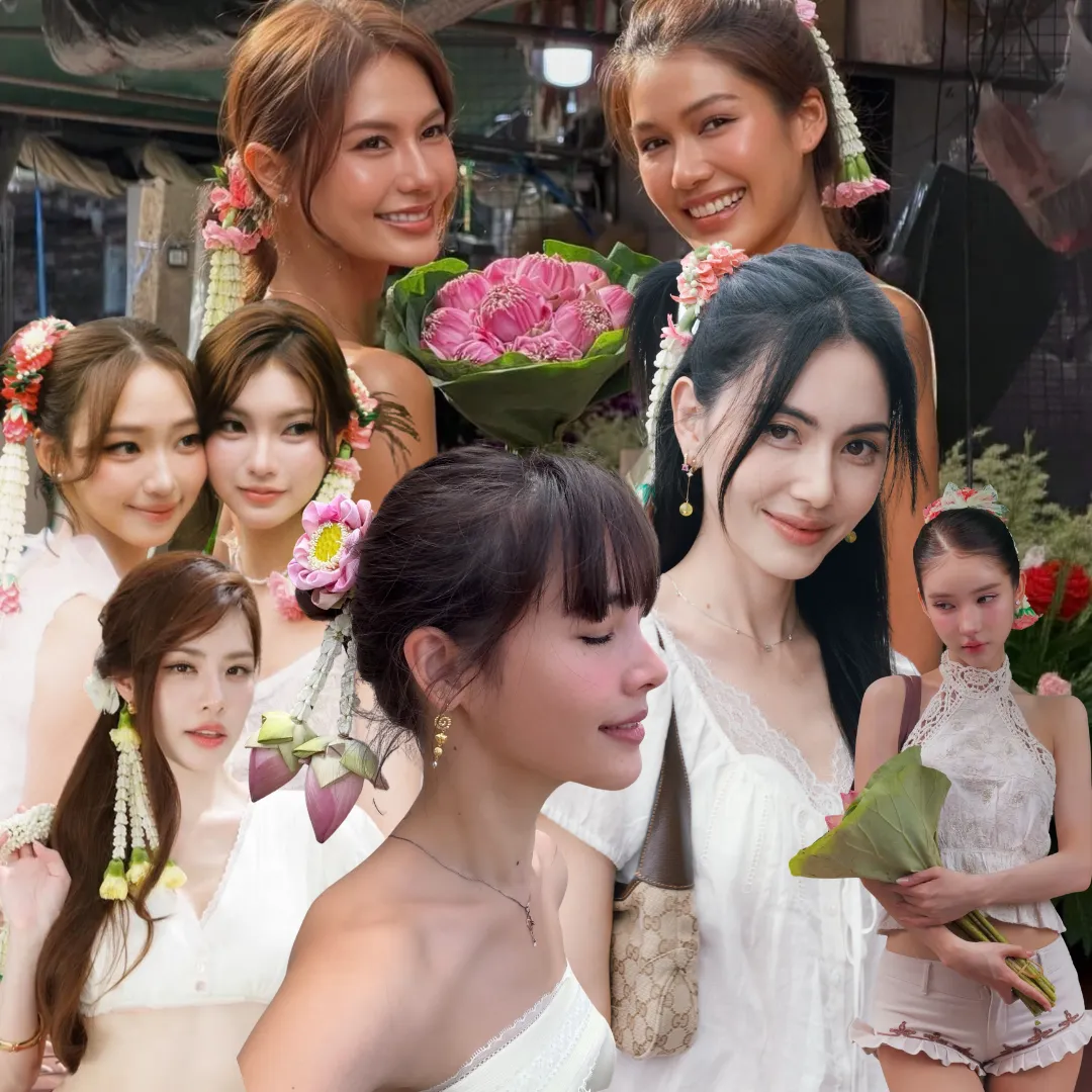 มาลัยรัดเกล้าผม เมื่อสัญลักษณ์ดอกไม้ดั้งเดิมกลายเป็นเทรนด์ผมไวรัล