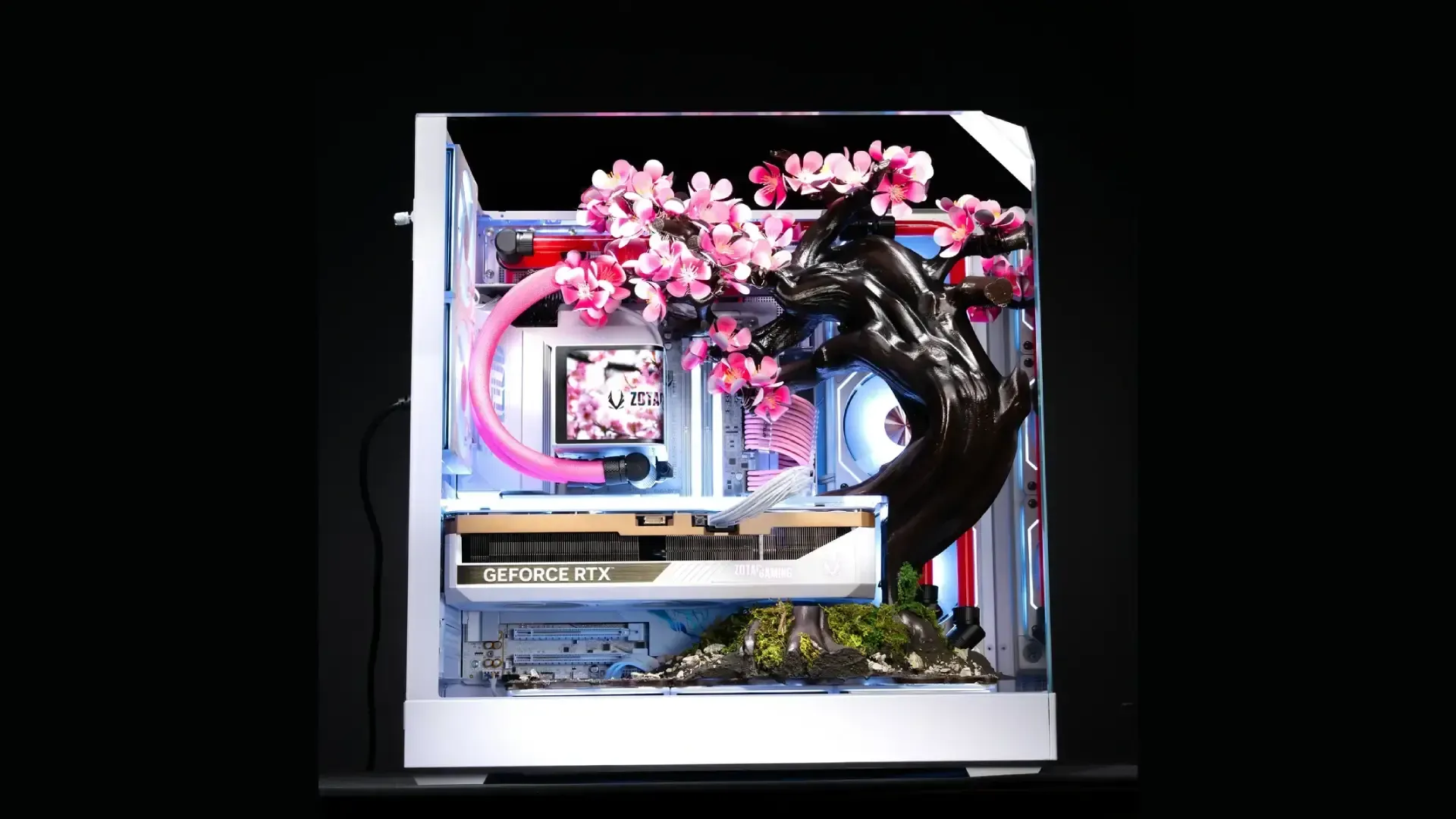 Cherry Bloom และดอกไทเทเนียมในเคสเกมมิง เมื่อความสวยงามปะทะฮาร์ดแวร์ระดับเรือธง