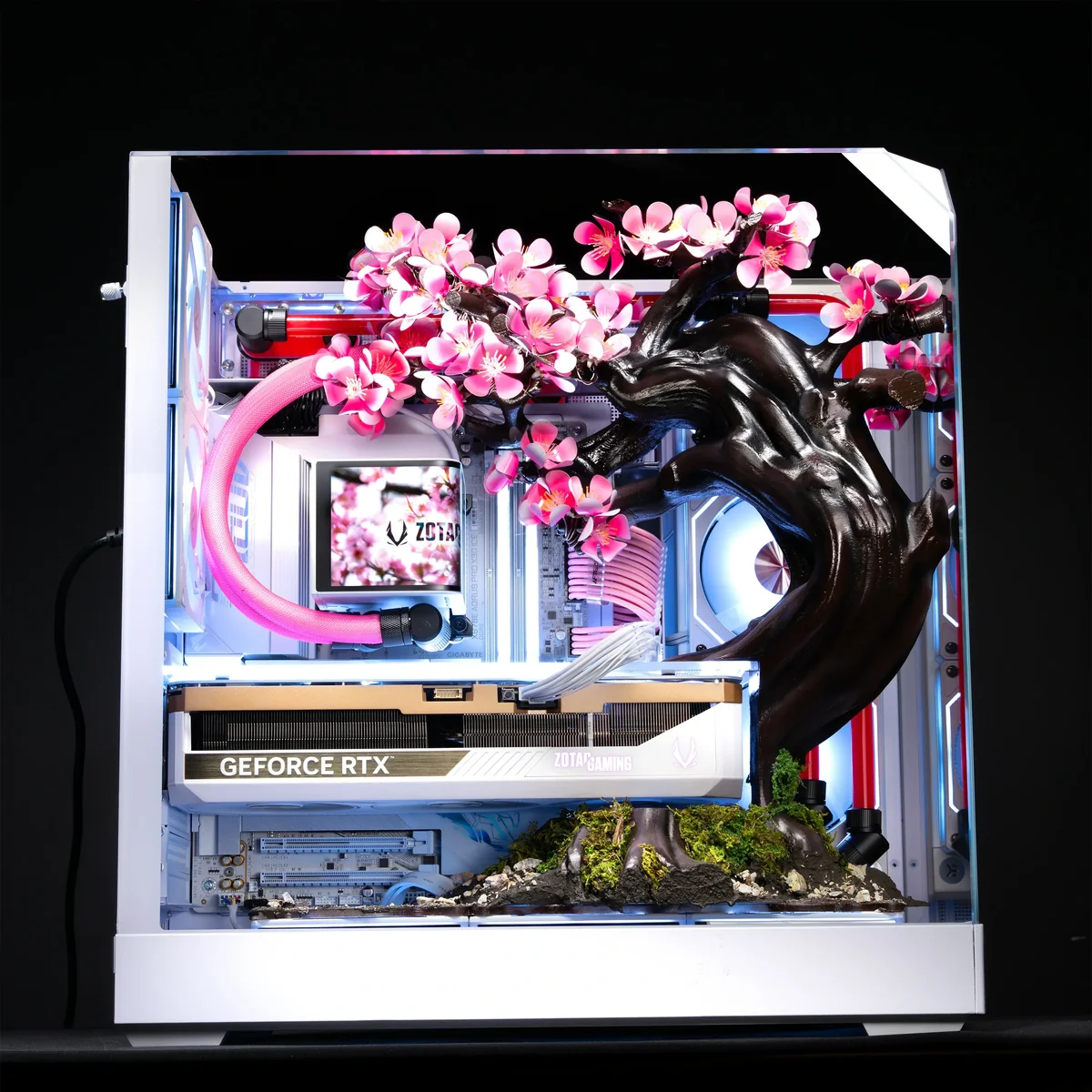 Cherry Bloom และดอกไทเทเนียมในเคสเกมมิง เมื่อความสวยงามปะทะฮาร์ดแวร์ระดับเรือธง