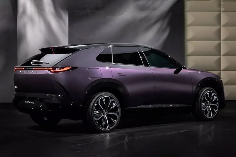 รถไฟฟ้า C-SUV ใหม่ Mazda CX-6e ระยะวิ่ง 600 กม.หรูและแรงในคันเดียว