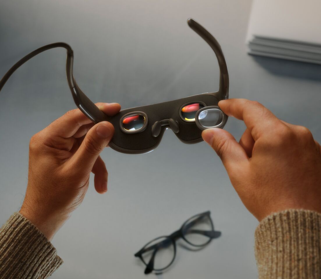 Meta VR Glasses แว่น VR น้ำหนักเบา 100 กรัมที่ออกแบบมาเพื่อการทำงาน