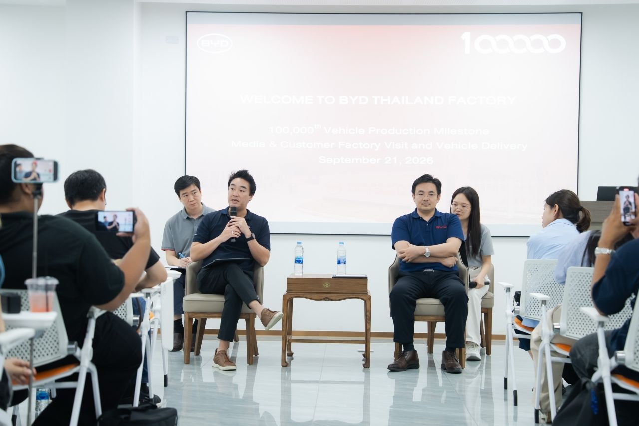 จากไลน์ประกอบสู่ฮับผลิตรถพลังงานใหม่ กลยุทธ์โรงงาน BYD ระยอง