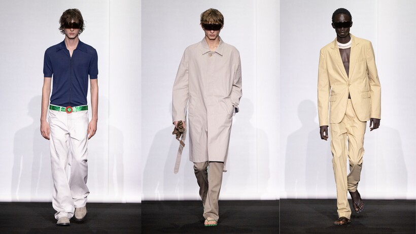 menswear SS27 collection กับการรื้อรหัสเทเลอริงสู่สัดส่วนผ่อนคลาย