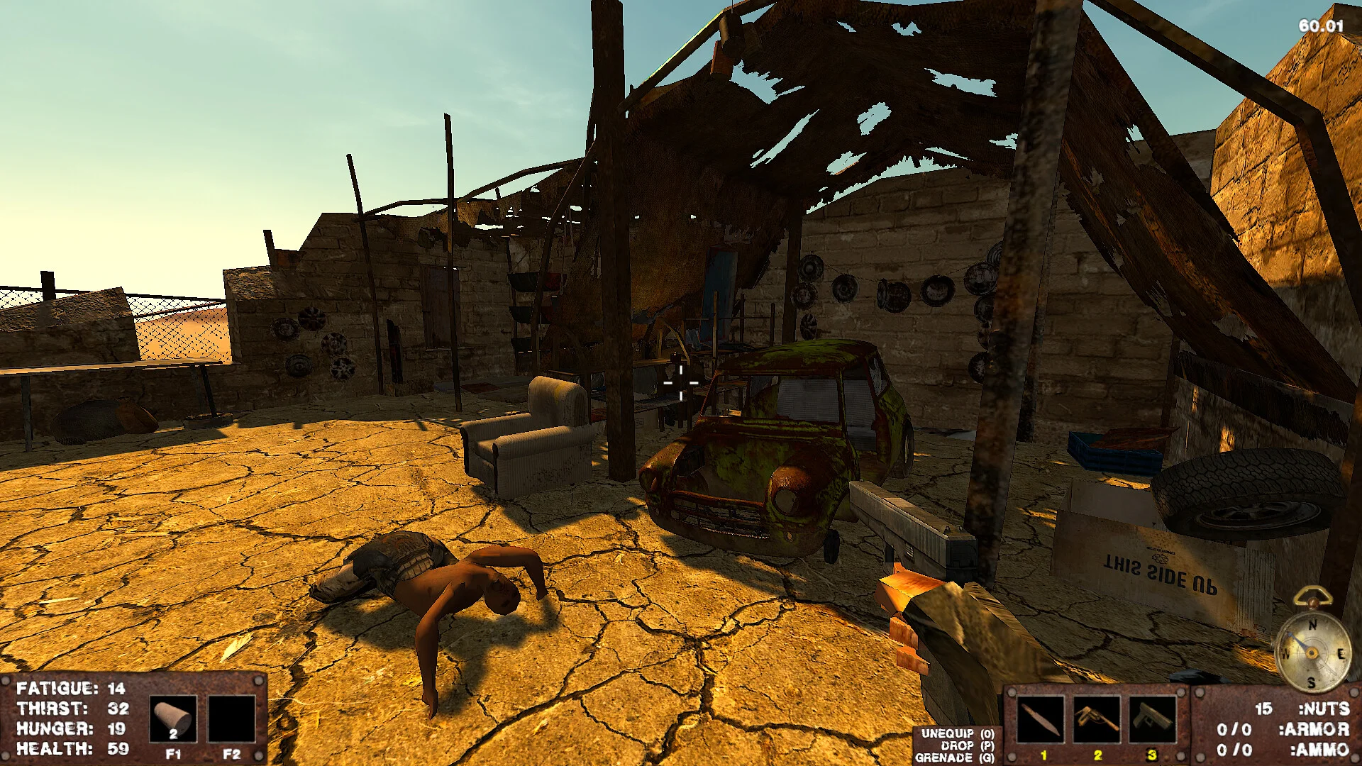 หมัดเปล่าและสงครามยานยนต์ ยุคใหม่ของ indie FPS แบบฟิสิกส์นำ