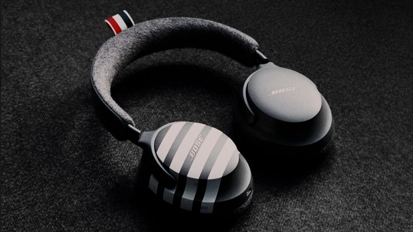 หูฟัง Bose QuietComfort Ultra แต่งหรูด้วย Thom Browne และผ้าคัชเมียร์