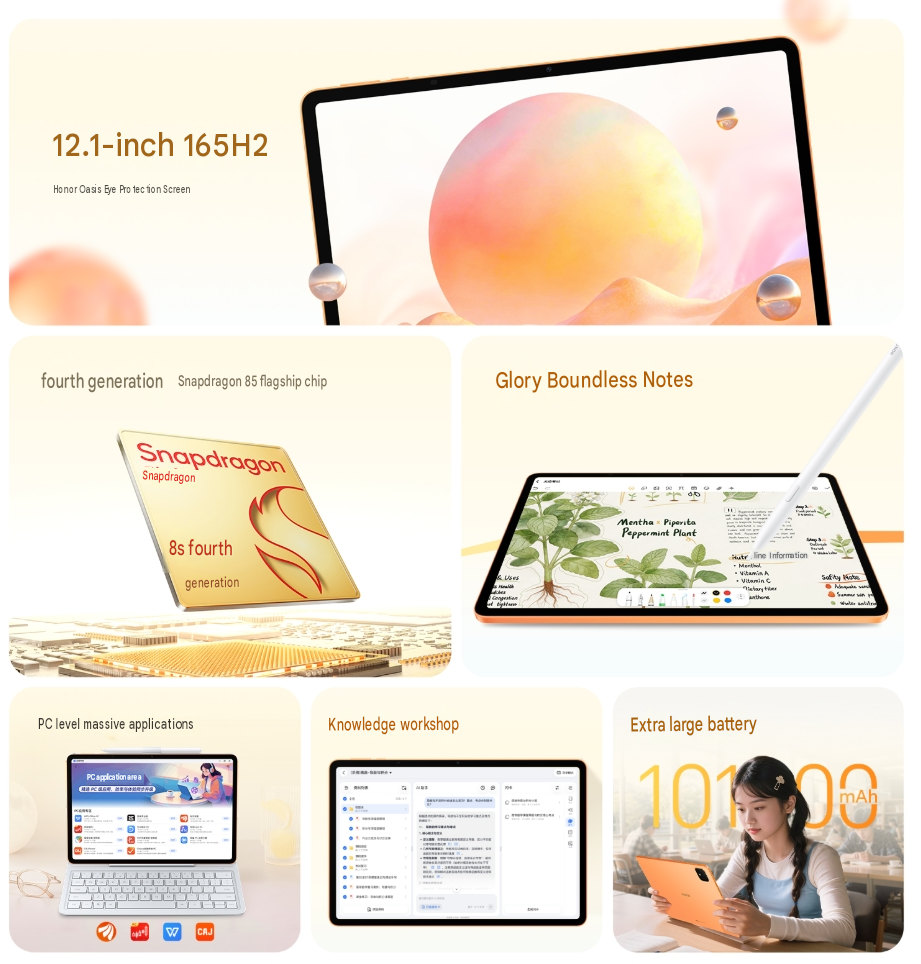 HONOR MagicPad 4 แท็บเล็ตจอ 165Hz ทางเลือกใหม่สายโปร