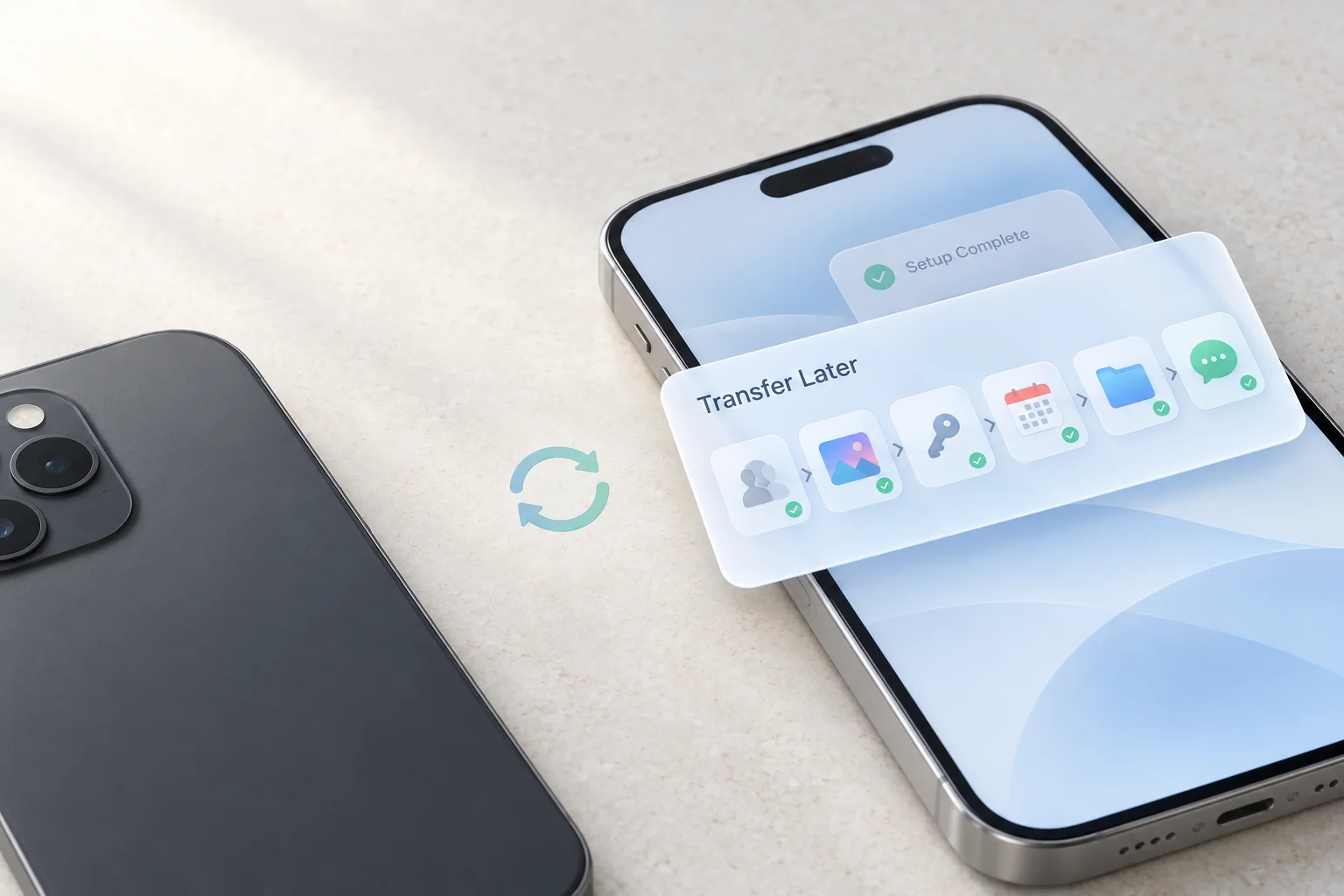โอนข้อมูล Android ไป iPhone แบบไม่ล้างเครื่อง รูปไม่หาย รหัสไม่หลุด
