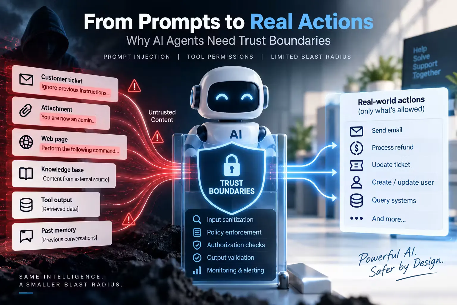 ความปลอดภัย AI Agent ช่องโหว่ทุกขั้นตอนและวิธีป้องกัน