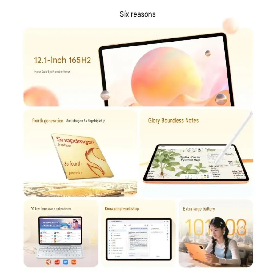 HONOR MagicPad 4 และ X10 Pro Max สองแท็บเล็ตสายโหดจอ 165Hz แบต 10,100mAh