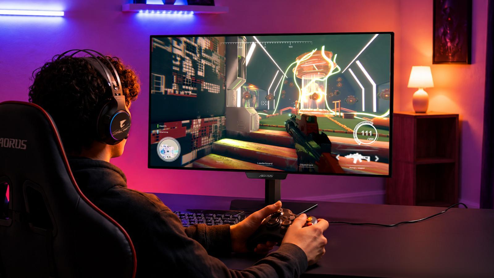 จอเกมมิ่ง WOLED สายแข่งขัน GIGABYTE AORUS ELITE FO27Q28G 280Hz