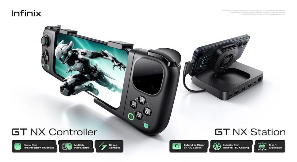 Infinix GT NX Controller และ GT NX Station ยกระดับเกมมือถือสู่ประสบการณ์แบบคอนโซล