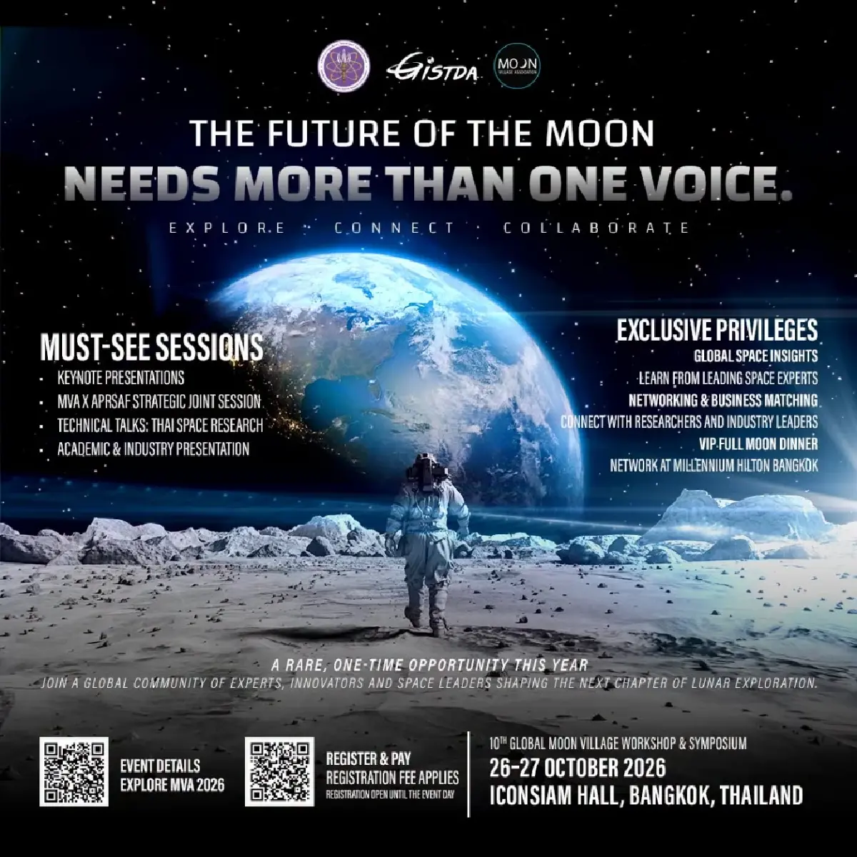 Global Moon Village ในกรุงเทพฯ จุดเปลี่ยนเกมสำรวจดวงจันทร์และเศรษฐกิจอวกาศ