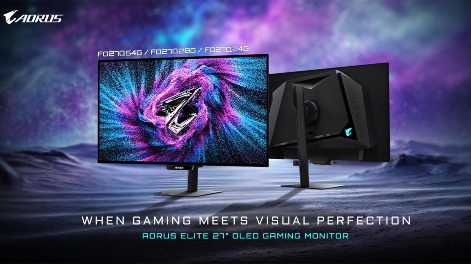จอเกมมิ่ง WOLED สายแข่งขัน GIGABYTE AORUS ELITE FO27Q28G 280Hz